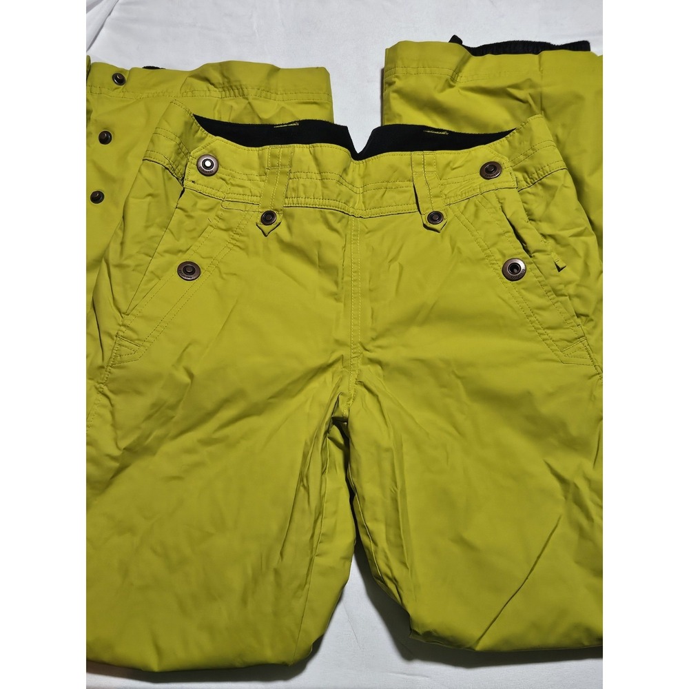 Burton Dryride Snowboard Pants Lime Green Chartreuse Ski Winter Mens Size Medium